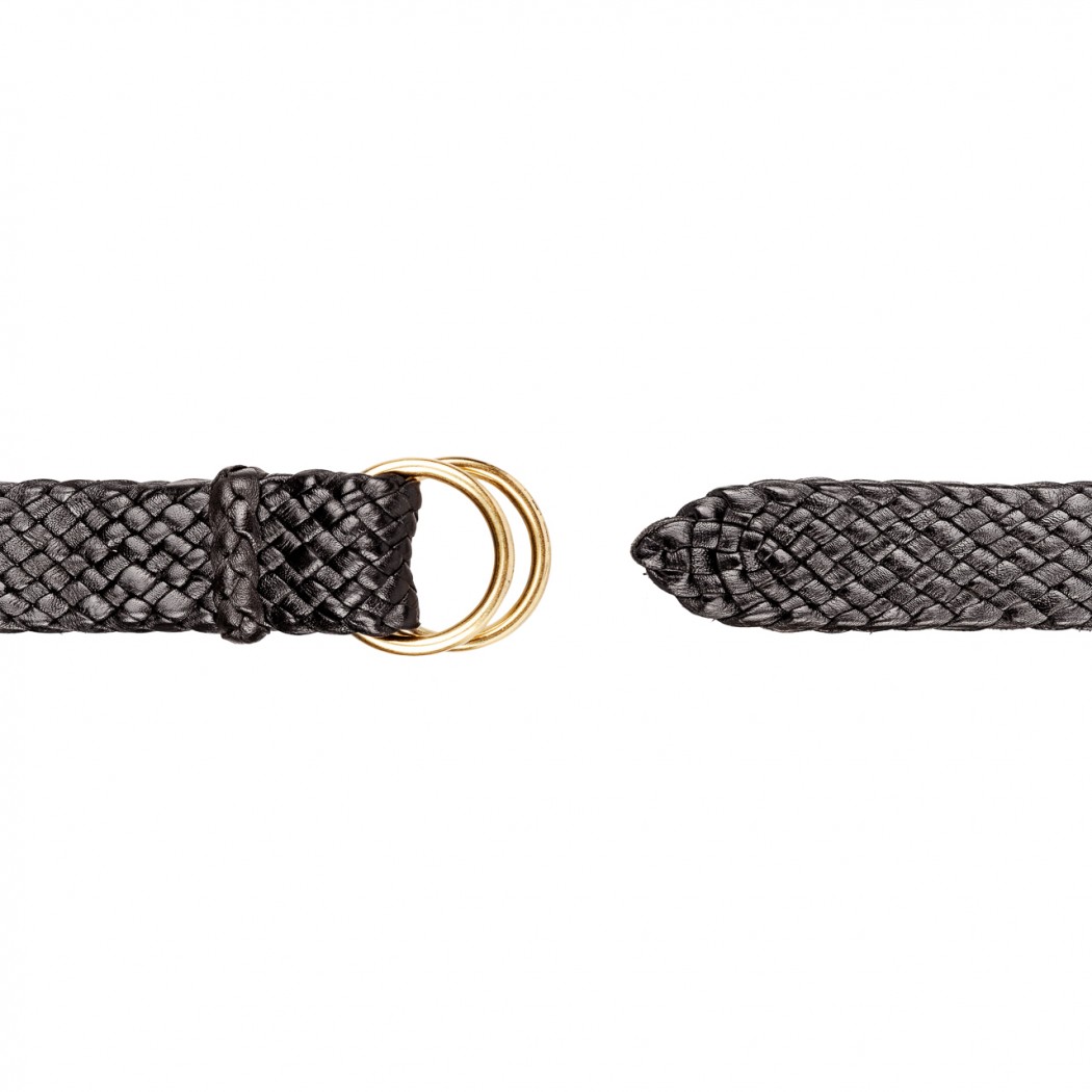 Longreach Hand Plaited 11 plait Kangaroo Leather Belt - Handcrafted in  Australia