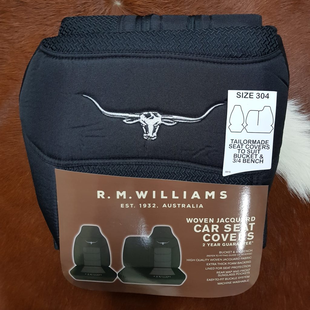 rm williams back seat covers