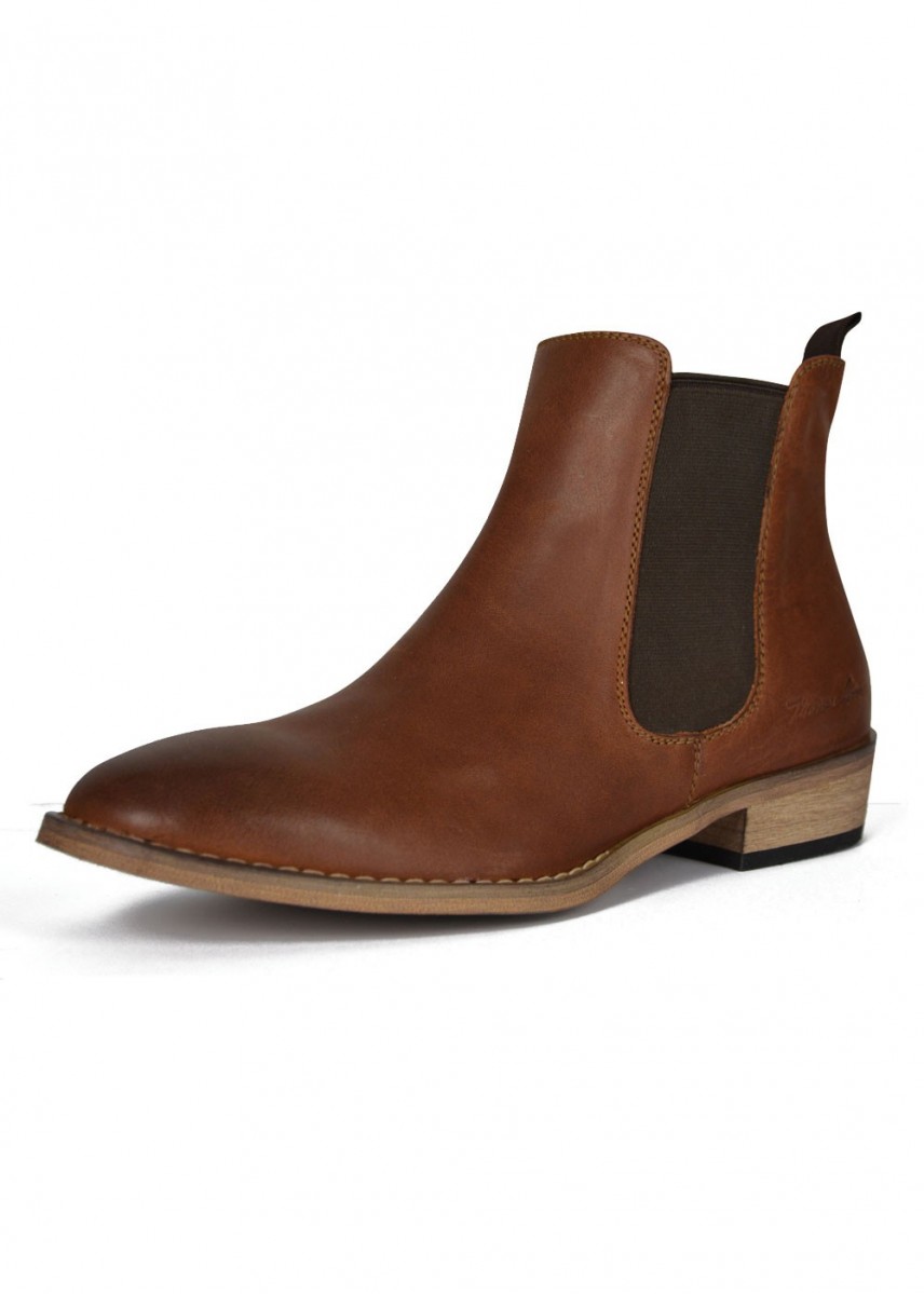 Autonomie Hardheid Zuidoost Thomas Cook Chelsea Boot - Tan - Donohues, City & Country Gear