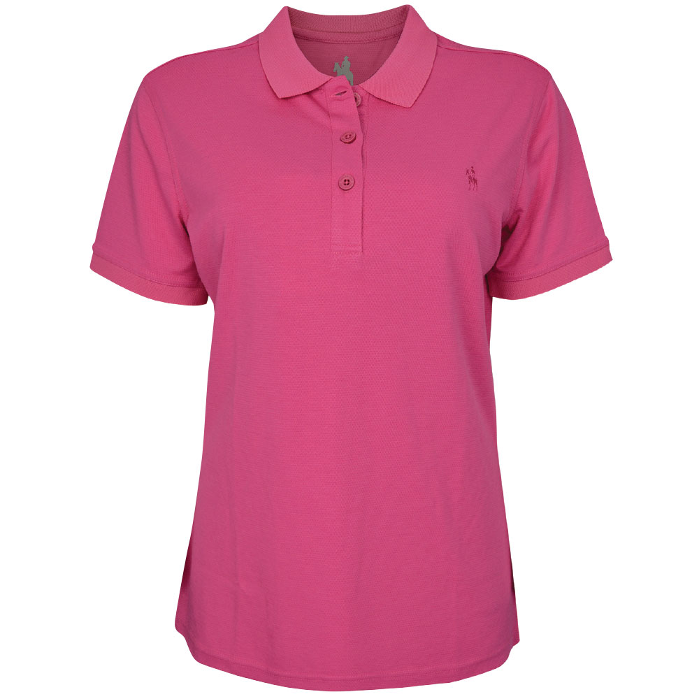 Thomas Cook Womens Bamboo Polo - Pink 