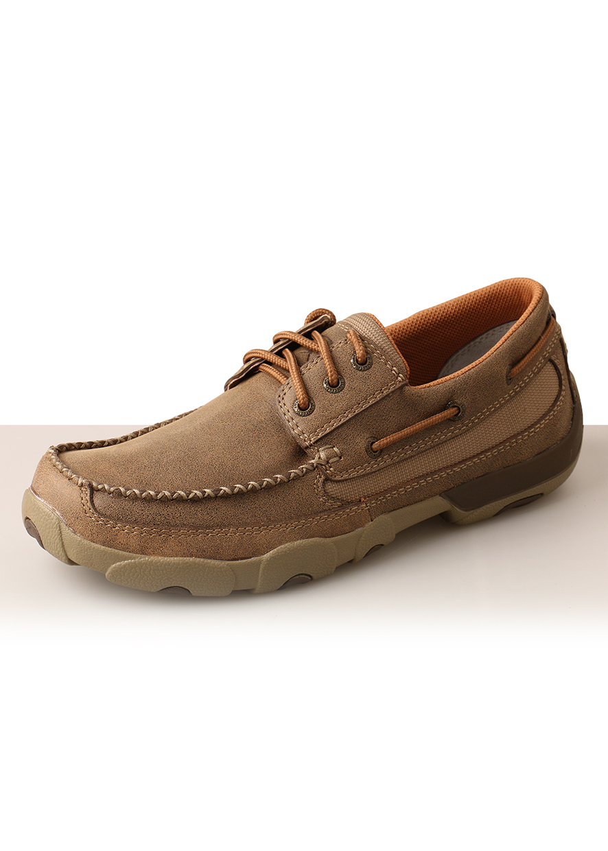 Twisted X Mens Driving Moc Boat Shoe Lace Up - Bomber - Donohues, City &  Country Gear