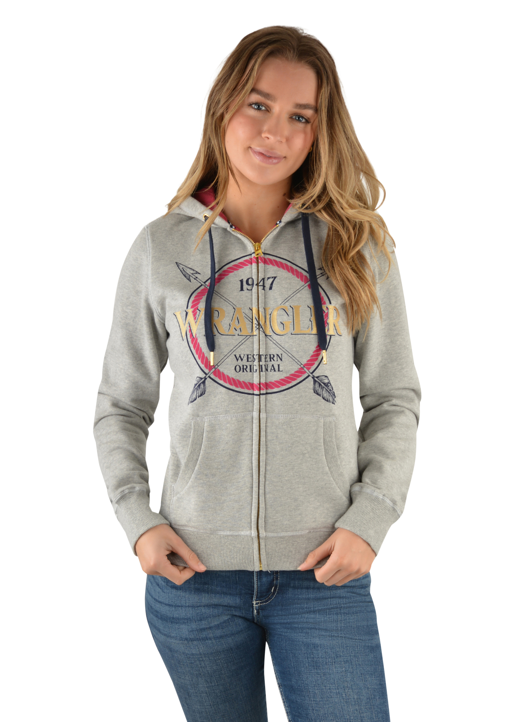 Wrangler Women's Victoria Zip Up Hoodie - Donohues, City & Country Gear