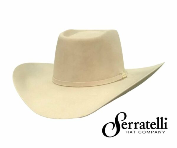 Serratelli 6X Silverbelly S6 - 4 1/4" Brim