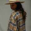 Brixton Field Proper Straw Hat - Natural/Brown - Image 4