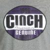 Cinch Men's "Genuine Quality" Tee - Grey - Image 2