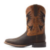 Ariat Men's Cowpuncher VentTEK - Dark Brown/Golden Mustard - Image 2