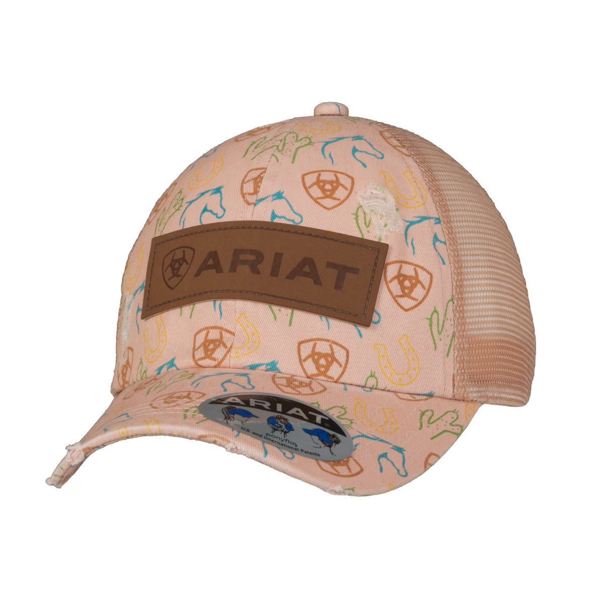 Ariat Women's Pink Ponyflo Cap