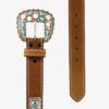Angel Ranch Women's Turquoise Concho Belt - Image 2