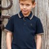 Thomas Cook Boy's Logan Polo - Navy - Image 3