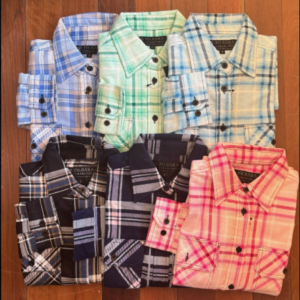 Pilbara Women's Open Front Flannelette Shirt - ASSORTED COLOURS