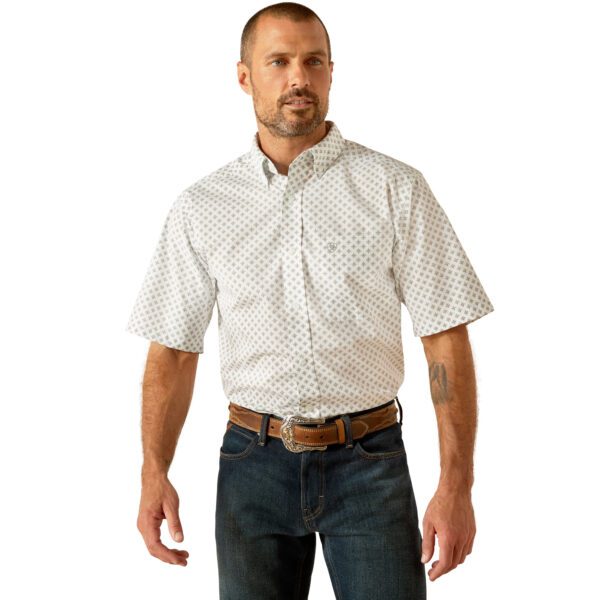 Ariat Men's Emre Fitted Shirt - White