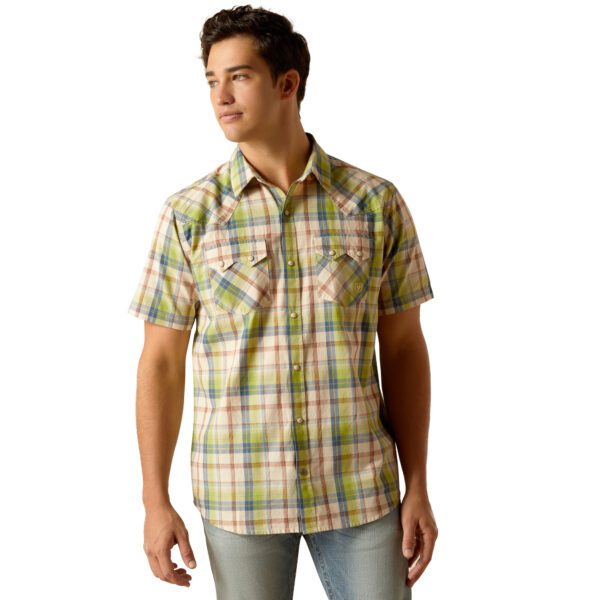 Ariat Men's Hinston Retro Fit Shirt - Sandshell