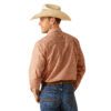 Ariat Men's Easton Classic Fit Shirt - Coral - Image 2