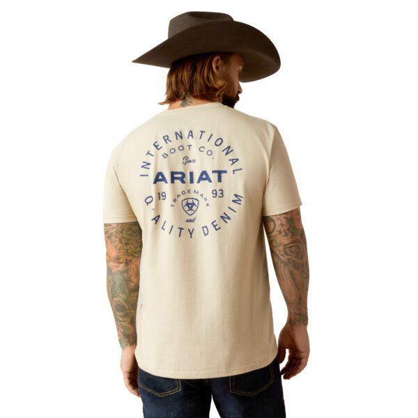 Ariat Men's Stamped Seal Tee - Natural