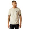 Ariat Men's Rodeo Proud Tee - Oatmeal Heather - Image 2