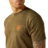 Ariat Men's Grain Flag Tee - Military Heather - Image 3