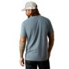 Ariat Men's Rocky Peak Tee - Light Denim - Image 2