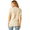 Ariat Women's Keep Walkin' Cowboy Tee - Natural - Image 3