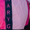 Mary G Women's "Old School" Harlequin Shorts - Blush/Hot Pink/Navy - Image 2