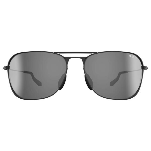 BEX Ranger Polarised Aviator Sunglasses - Black/Grey