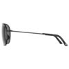 BEX Ranger Polarised Aviator Sunglasses - Black/Grey - Image 3