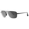 BEX Mach Polarised Aviator Sunglasses - Black/Grey - Image 2