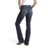 Ariat Women's Mid Rise Whipstitch Boot Cut Jean - Marine - Image 2