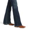 Ariat Women's Mid Rise Whipstitch Boot Cut Jean - Marine - Image 4