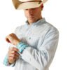 Ariat Men's Kolton Wrinkle Free Classic Shirt - White - Image 3