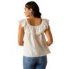 Ariat Women's Coquette Top - Cloud Dancer - Image 2