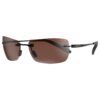 BEX Fynnland XL Polarised Sunglasses - Black/Brown - Image 2