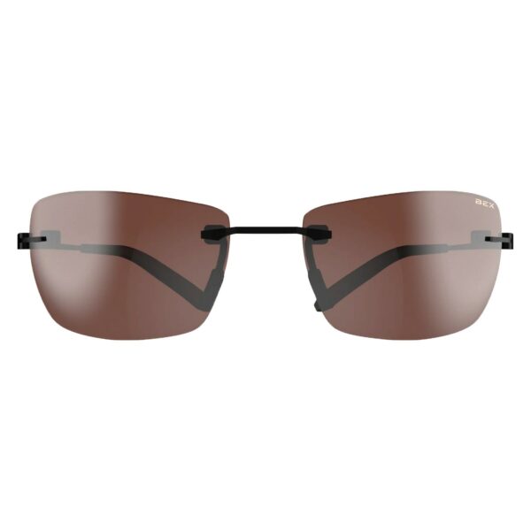 BEX Fynnland XL Polarised Sunglasses - Black/Brown