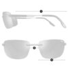 BEX Brackley X Polarised Sunglasses - Black/Grey - Image 5