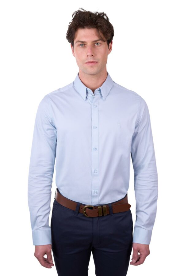 Thomas Cook Men's Callum Tailored Shirt - Light Blue