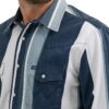 Wrangler Men's Vintage Brushpopper Snap Shirt - Navy - Image 3