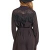 Rock & Roll Women's Embroidered Fringe Shirt Dress - Image 2