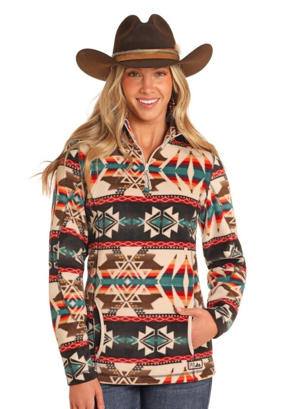 Rock & Roll Women's Aztec Fleece Pullover