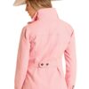 Rock & Roll Women's Cotton Canvas Jacket - Baby Pink - Image 2