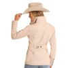 Rock & Roll Women's Cotton Canvas Jacket - Beige - Image 2