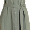 Rock & Roll Women's Puff Sleeve Dress - Olive - Image 2