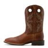 Ariat Men's Sport Rodeo Boots - Aged Tan Elephant Print/ Luna Tan - Image 2