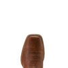Ariat Men's Sport Rodeo Boots - Aged Tan Elephant Print/ Luna Tan - Image 3