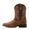 Ariat Youth Ruidoso Boots - Pearl/Chocolate Brown - Image 2