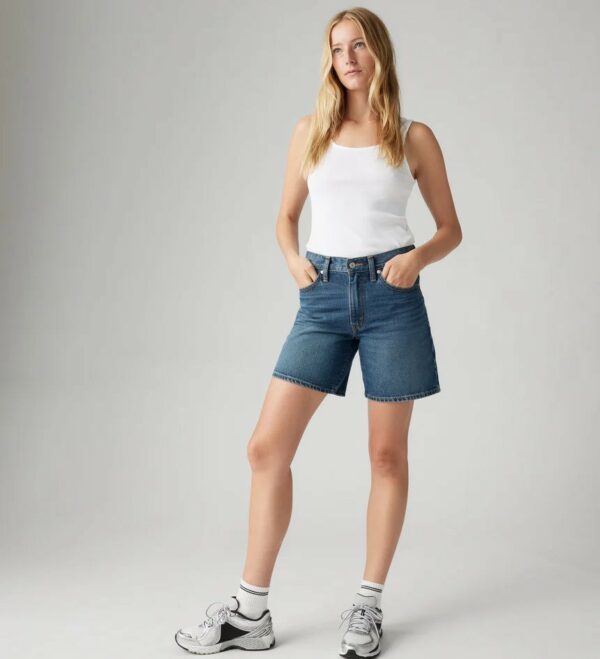 Levi's Women's '94 Baggy Shorts - Cookie Crunch