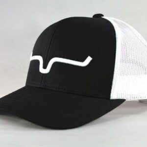 Kimes Ranch Weekly Trucker Cap - Black/White