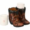 Tough1 Cowboy Boots Salt & Pepper Shaker Set - Image 2