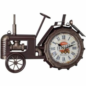 Tough1 Bronze Tractor Wall Clock