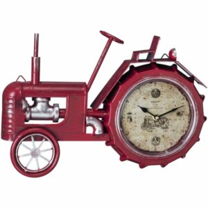 Tough1 Red Tractor Wall Clock