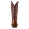 Ariat Women's Showdown Western Boot - Dark Tan/Vino - Image 3