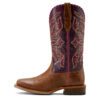 Ariat Women's Showdown Western Boot - Dark Tan/Vino - Image 2